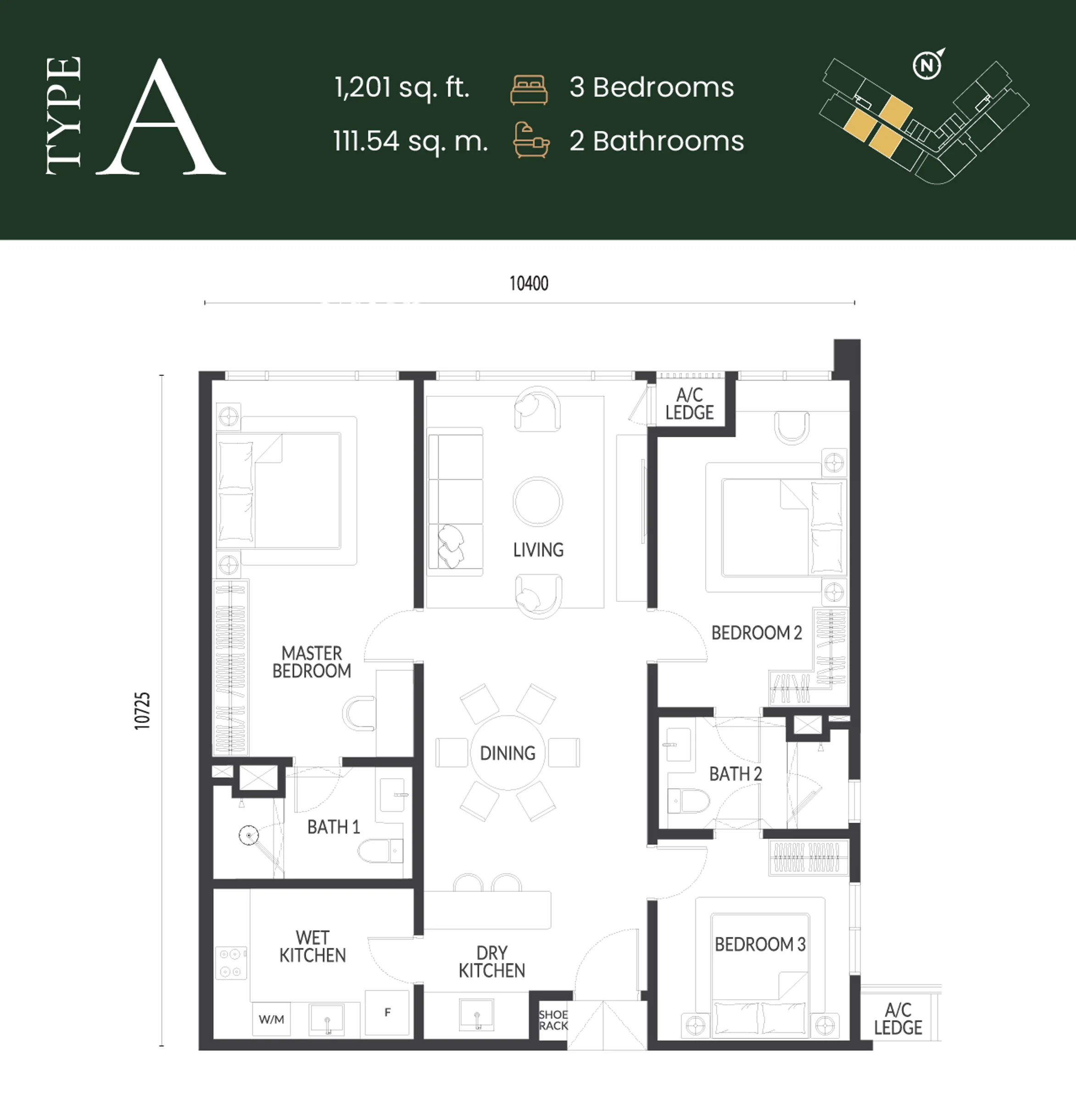 Park Green layout plan